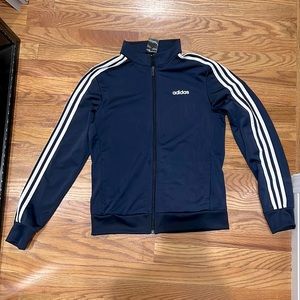 Adidas Women’s Track Jacket - Navy Size S